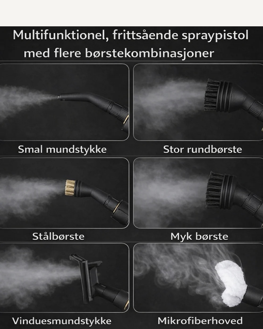 DanDamp™ Steam Cleaner